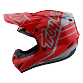 Troy Lee Designs GP Helmet, Silhouette, red/silver, L | 58-59cm
