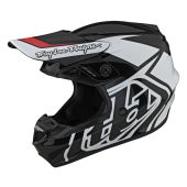 Troy Lee Designs GP Motocross-Helm Overload Schwarz / Weiss