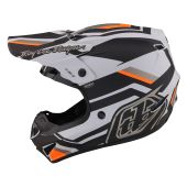 Troy Lee Designs Gp Motocross-helm Apex Grau/Orange