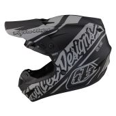 Troy Lee Designs Gp Motocross-helm Slice Schwarz/Grau