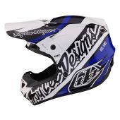 Troy Lee Designs Gp Motocross-helm Slice Blau/Weiß
