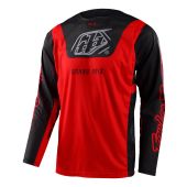 Troy Lee Designs Gp Pro Motocross-Shirt Blends Camo Rot/Schwarz