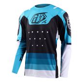 Troy Lee Designs Gp Pro Air Motocross-Shirt Apex Water/Schwarz