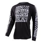 Troy Lee Designs Gp Pro Air Motocross-Shirt Manic Monday Schwarz
