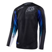 Troy Lee Designs Gp Pro Air Motocross-Shirt Richter Schwarz/Blau Jugend