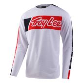 Troy Lee Designs Se Pro Air Motocross-Shirt Vox Weiß