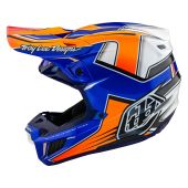 Troy Lee Designs Se5 Ece Composite Mips Helmet Efix Blue