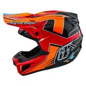 Troy Lee Designs Se5 Ece Composite Mips Helmet Efix Fire