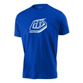 Troy Lee Designs Racing Shield T-shirt Blau