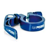 XLC Seat clamp 31.8mm - Blue anodized