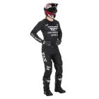Fly Racing Motocross Evolution Schwarz-Weiß Gear Combo