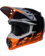 BELL Moto-9 Mips Helmet - Louver Gloss Black/Orange