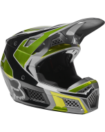 Fox V3 RS Mirer Motocross-Helm Fluo Gelb