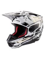 Alpinestars Motocross-Helm Sm5 Mine Grau