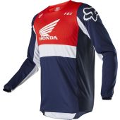 Fox 180 Honda Motocross Jersey Blau Rot