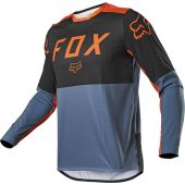 Fox LEGION LT Enduro Motocross-Shirt Stahlblau