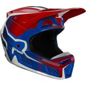 Fox V3 RS WIRED Motocross-Helm Hellrot
