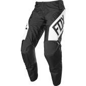 Fox Jugend 180 REVN Motocross-Hose schwarz/Weiß