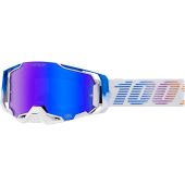100% Motocross-Brille Armega Hiper Neo Spiegel Blau
