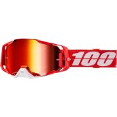 100% Motocross-Brille Armega Cbad Spiegel Rot