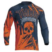 Thor Motocross-Shirt Jugend Sector Gnar MIDNIGHT/Orange