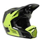 FOX V3 Rs Efekt Motocross-Helm Ece FLUO Gelb