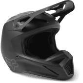 FOX Jugend V1 Matte Schwarz Motocross-Helm Dot/Ece Matte Schwarz