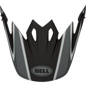 BELL Moto-9 Flex Helmschirm - Fasthouse DID 21' Mat Schwarz/Grau/Rot