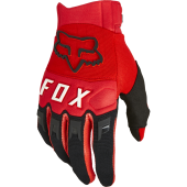 Fox Dirtpaw Motocross-Handschuhe Fluo Rot