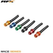 RFX Race Entlüftungsrohr - Shorty Inc 1-Wege-Kappe (Orange)