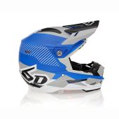 6D Motocross-Helm Atr-2 Fusion Matte Blau