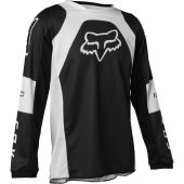 Fox LUX 180 Motocross-Shirt für Jugend Schwarz
