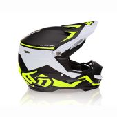 6D Motocross-Helm Atr-2 Drive Neon Gelb Matte