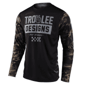 Troy Lee Designs scout gp jersey peace & wheelies camo green