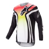 Alpinestars Racer Semi Motocross-Shirt Schwarz Multicolor