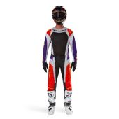 Alpinestars Motocross Kombi Techstar Ocuri Orange/Lila/Schwarz