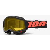 100% Motocross-Brille Accuri 2 Snow borego Gelb