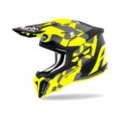 Airoh Motocross-Helm Strycker XXX Flat Gelb