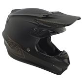 Troy Lee Designs Jugend SE4 Polyacrylite Motocross Helm Midnight Schwarz