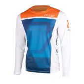 Yoko Kisa Motocross Jersey Blau Orange