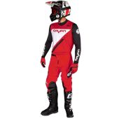 Seven Motocross-Kombi Zero Echelon Rot